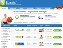 Tablet Screenshot of blumella.de